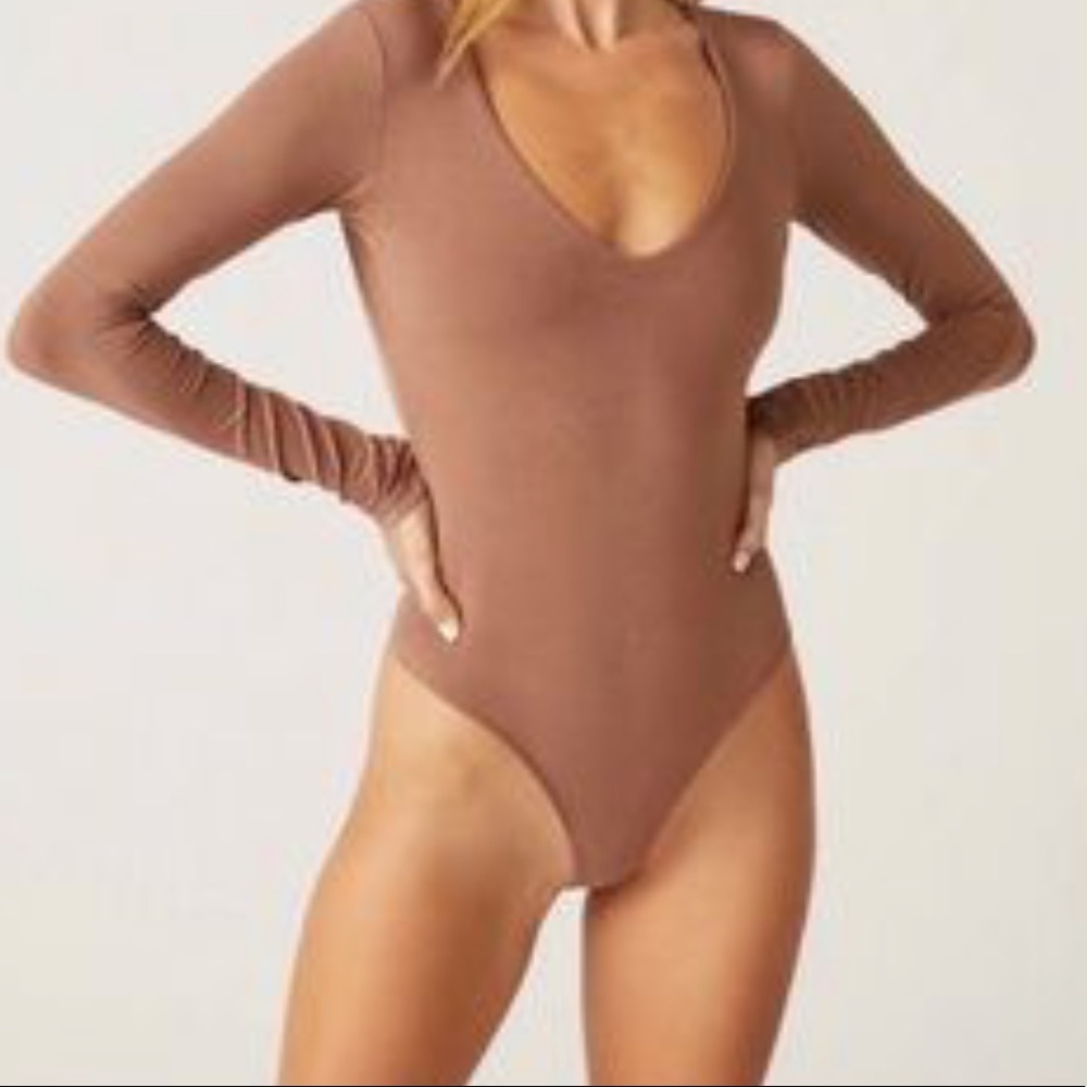 Clyque The Label Lily Bodysuit Mocha